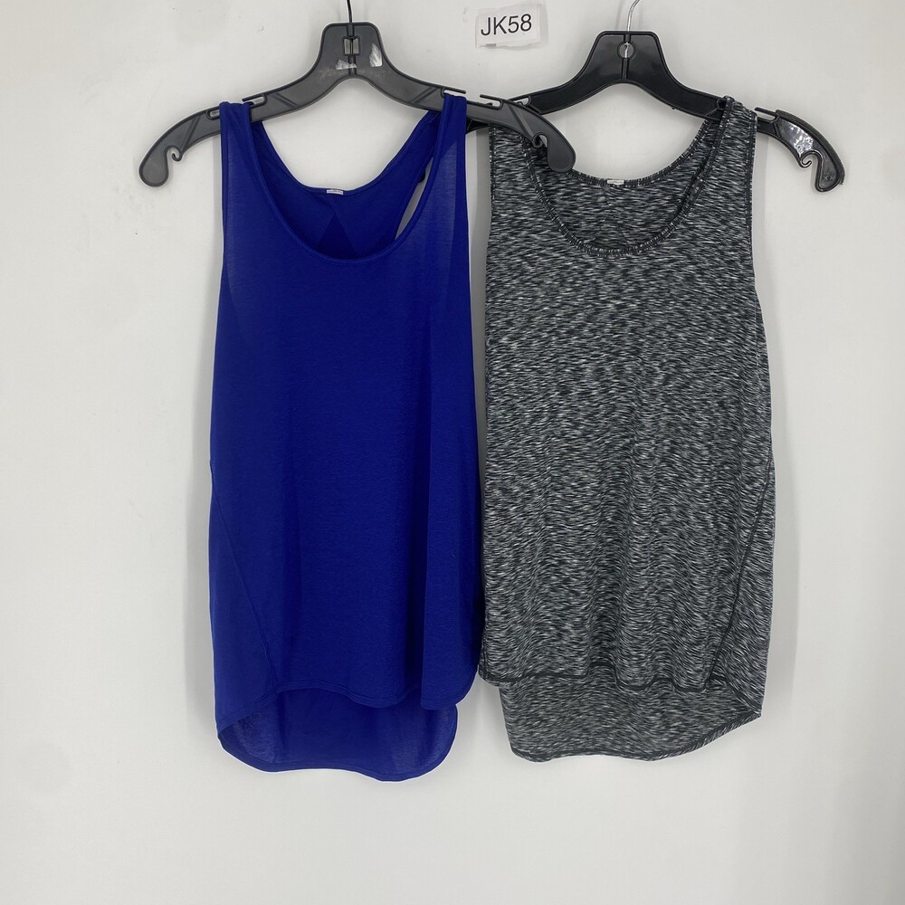 lululemon athletica Women's Tank Tops - Royal Blue & Heathered Black